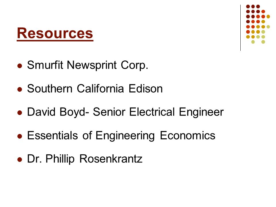 Resources Smurfit Newsprint Corp.