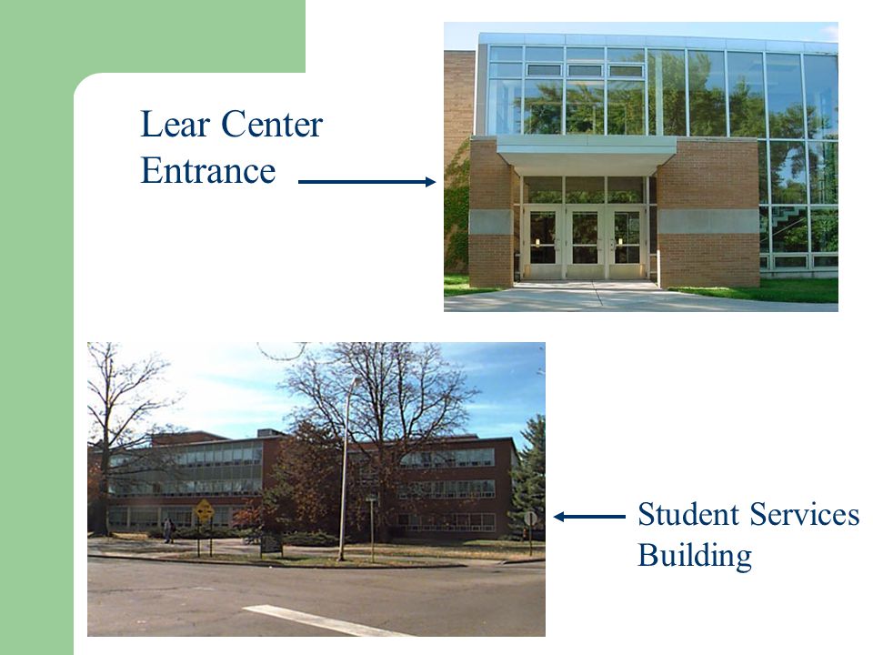 Lear Center Entrance Student Services Building