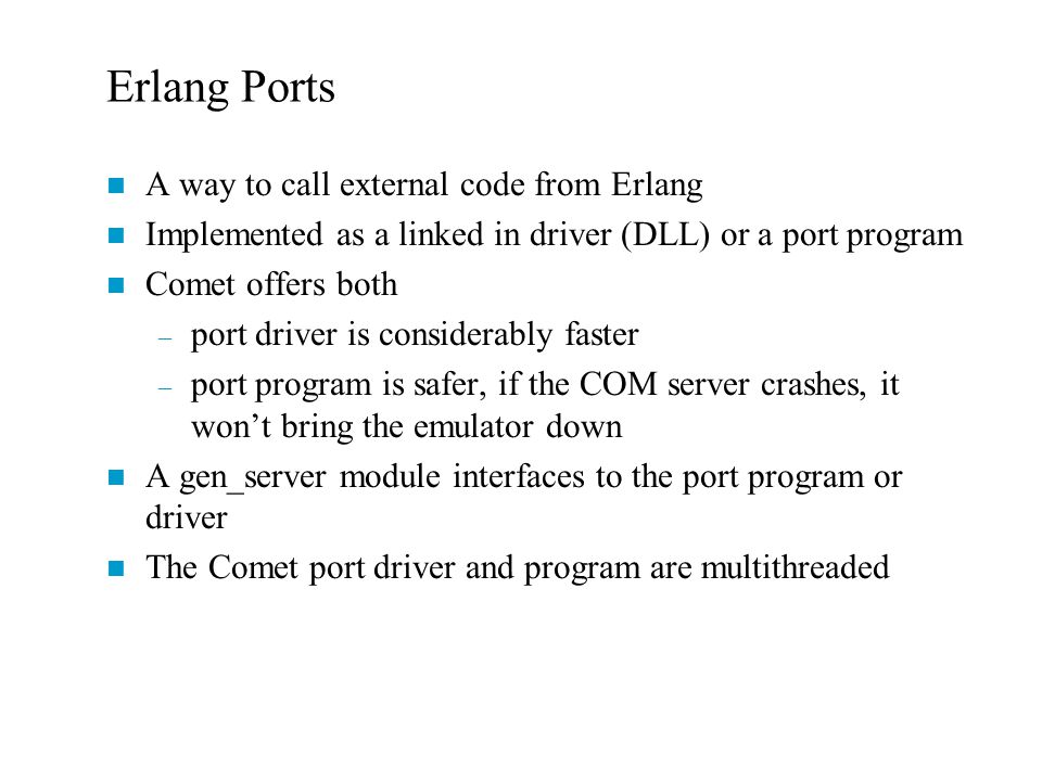erlang linked in port
