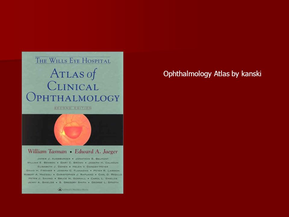 Ophthalmology Atlas by kanski