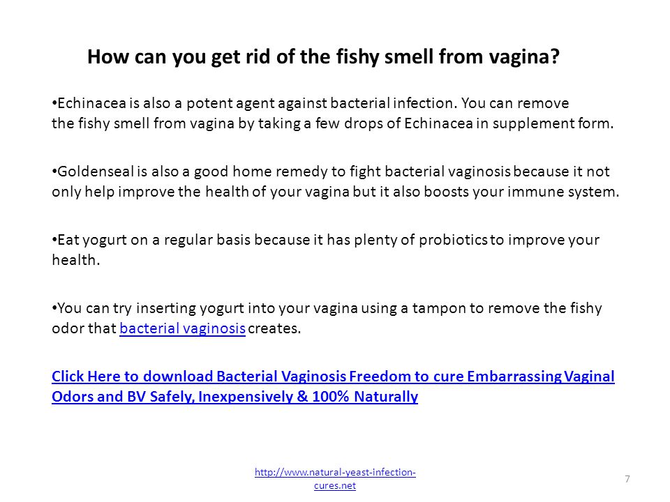 My Vagina Smells Fishy