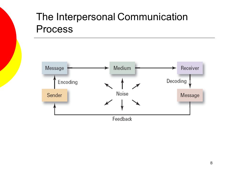 8 The Interpersonal Communication Process