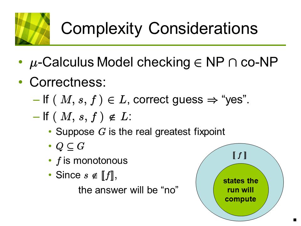 Calculus Based On Model Checking E Clarke And O Grumberg Ch 6 7 Symbolic Model Checking 10 States And Beyond Burch Clark Et Al Introduction Ppt Download