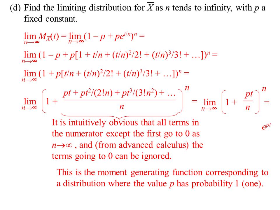 Section 10 6 Recall From Calculus Lim Lim Lim X Y X X X Kx K 1 Y Y Eekek Let Y Kx In The Previous Limit Ekek If Derivatives Ppt Download