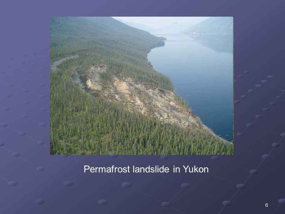 6 Permafrost landslide in Yukon