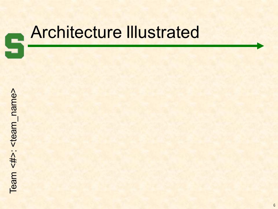 Team : 6 Architecture Illustrated