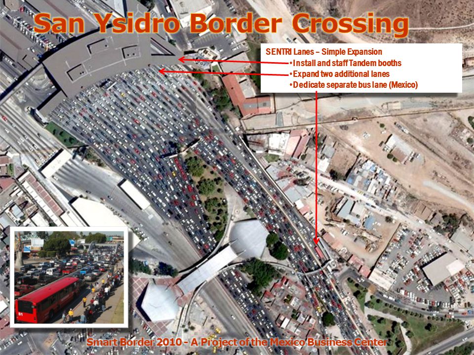San Ysidro Border Crossing Otay Mesa Border Crossing Otay Mesa