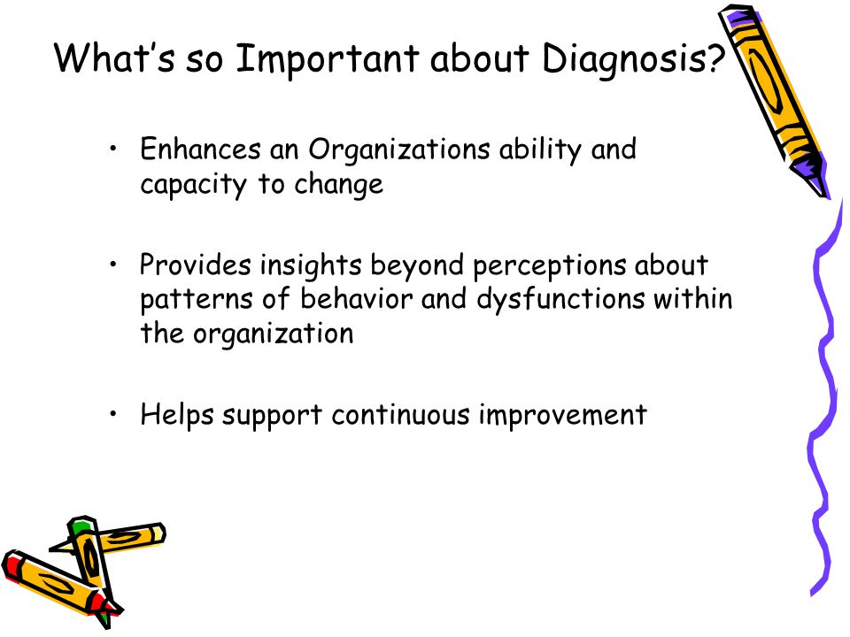 What’s so Important about Diagnosis.