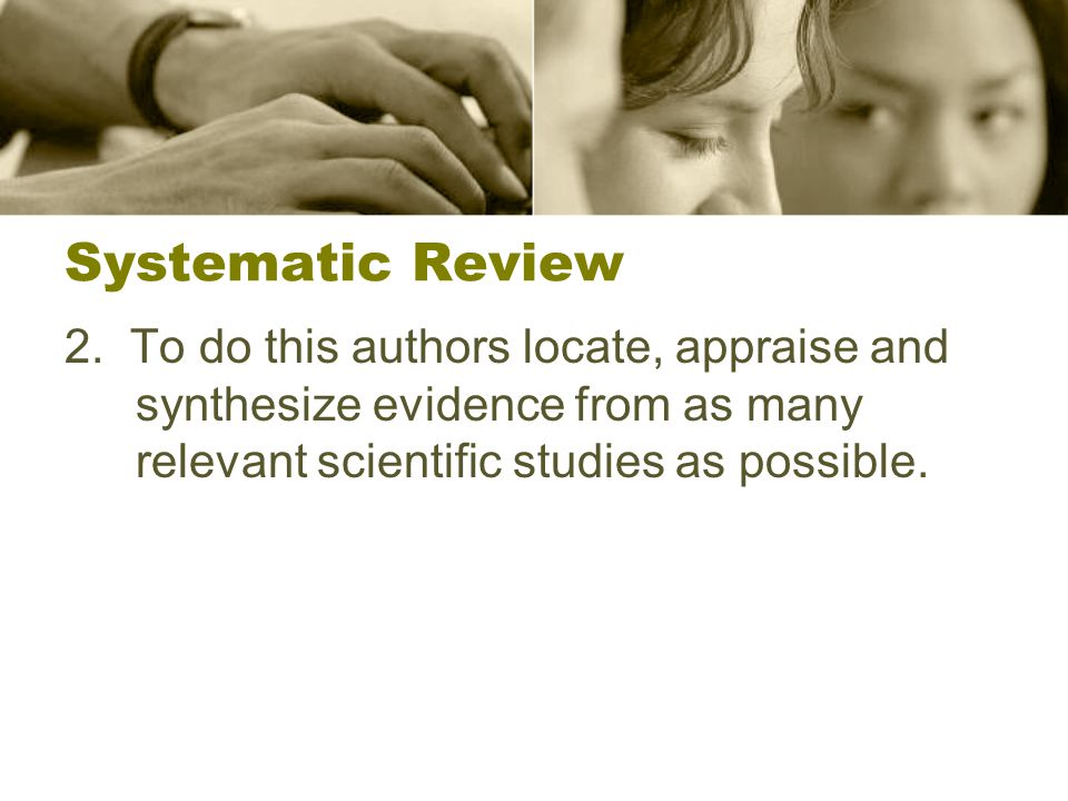 Systematic Review 2.