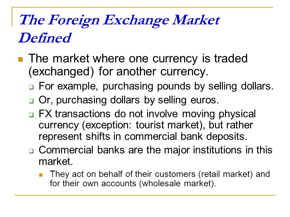 Inbu 4200 International Financial Management Lecture 3 Topic The - 