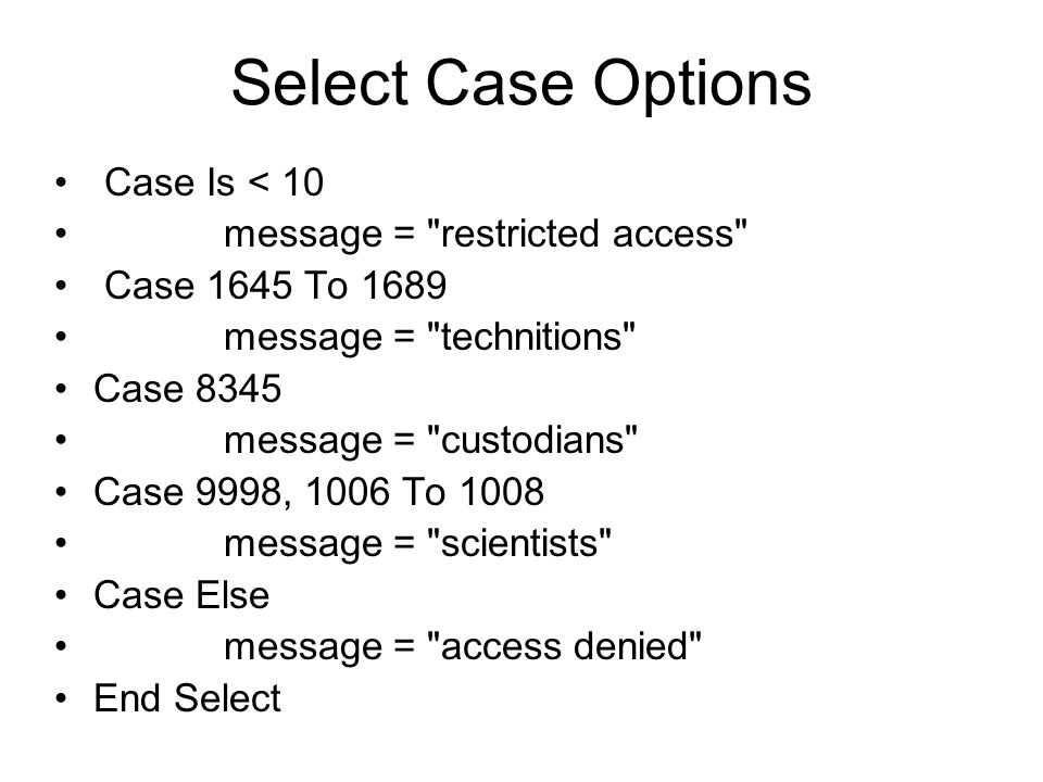 Control Structures Getting Started Sequence And Selection Also Arithmetic Operators Data Types Logical Operators Ppt Download