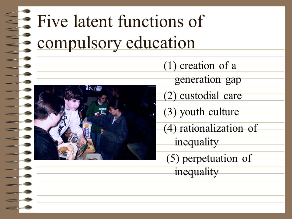 latent function of education