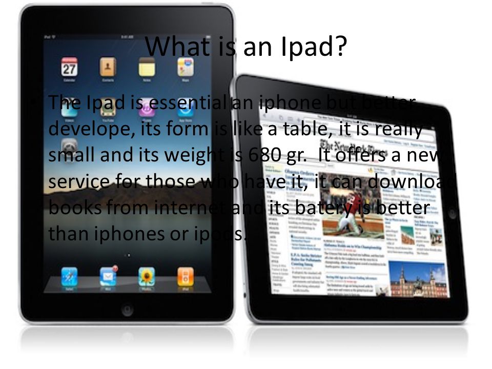 What is an Ipad.