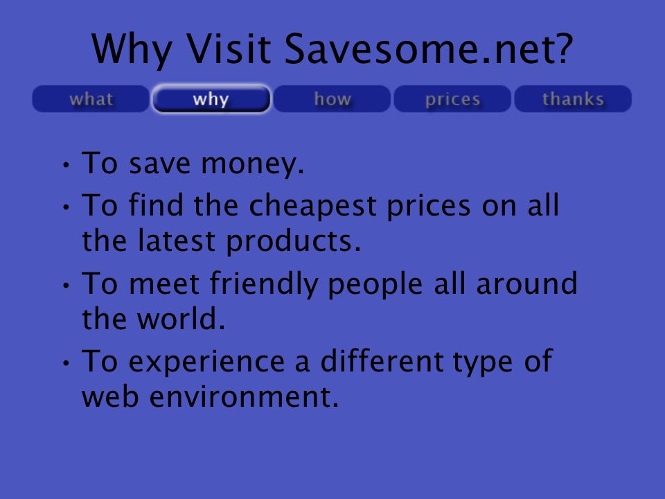 What is Savesome.net.