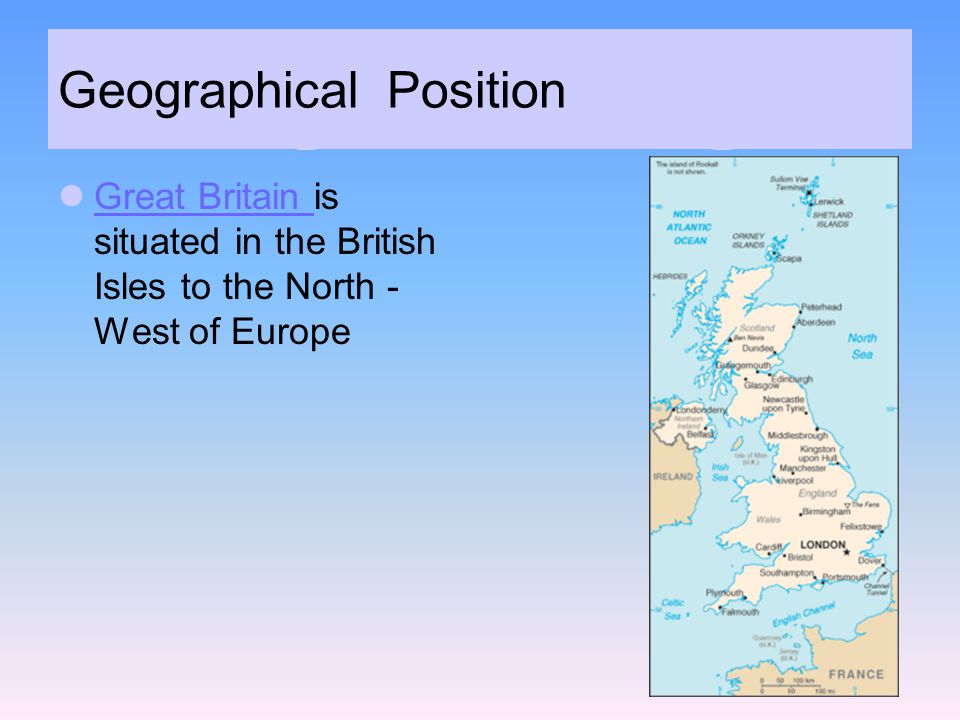 Great britain составьте план текста