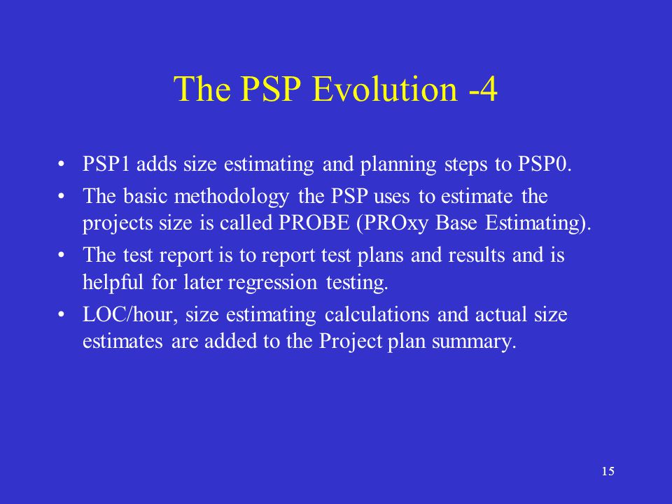 1 Personal Software Process (PSP) By Vivek Gupta. - ppt download