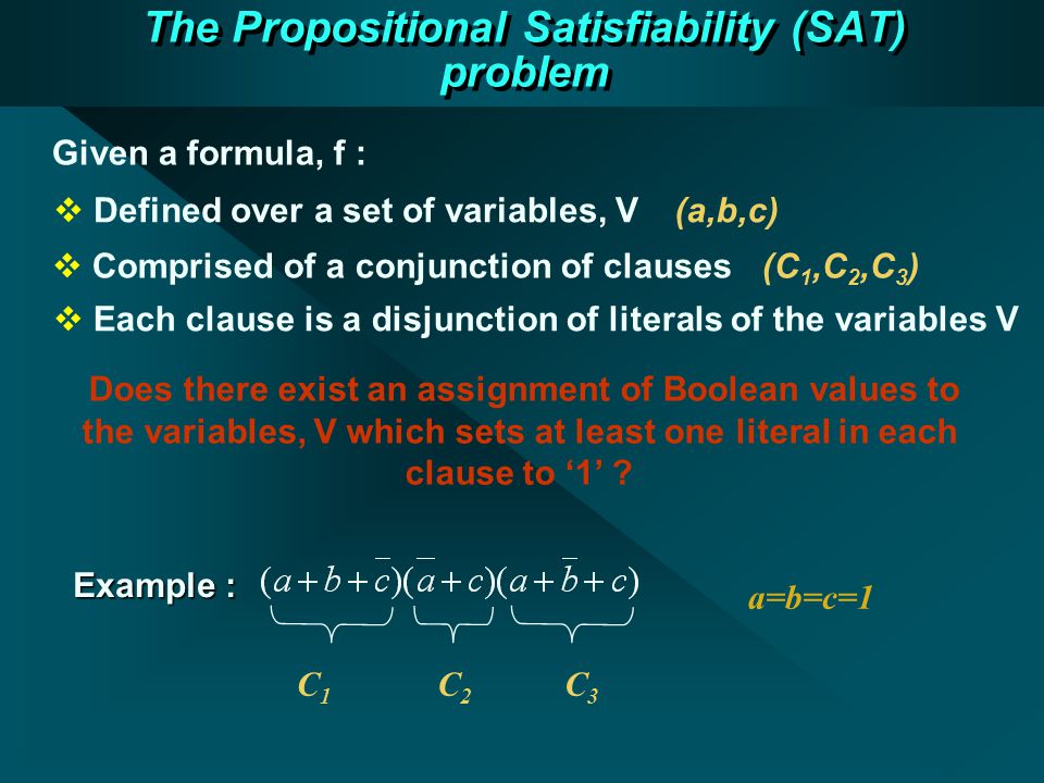 SAT Algorithms In EDA Applications Mukul R. Prasad Dept. Of Electrical ...