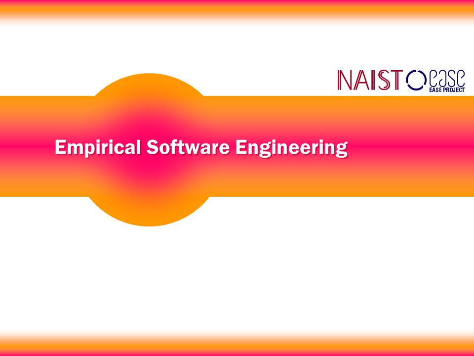 Empirical Software Engineering