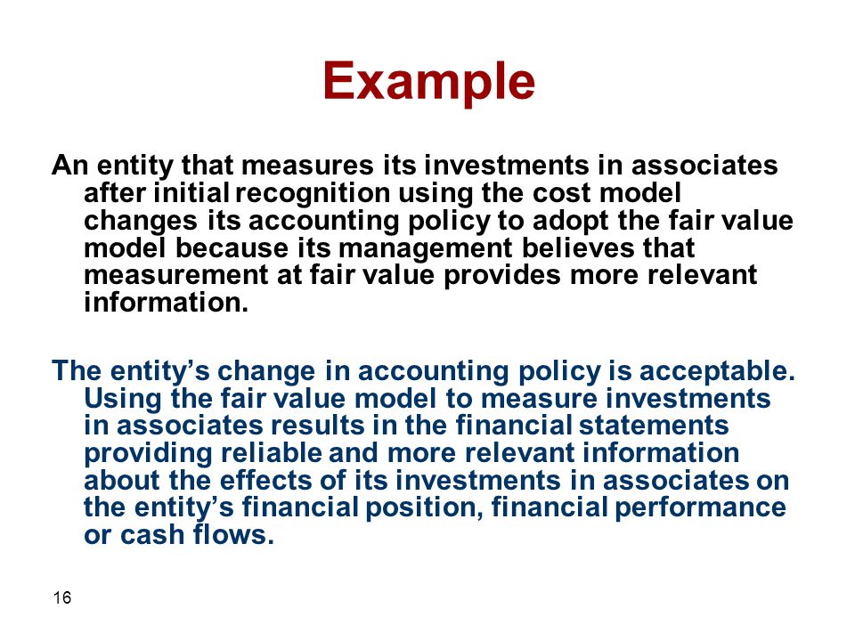 1 accounting policies estimates and errors 2 scope of this section