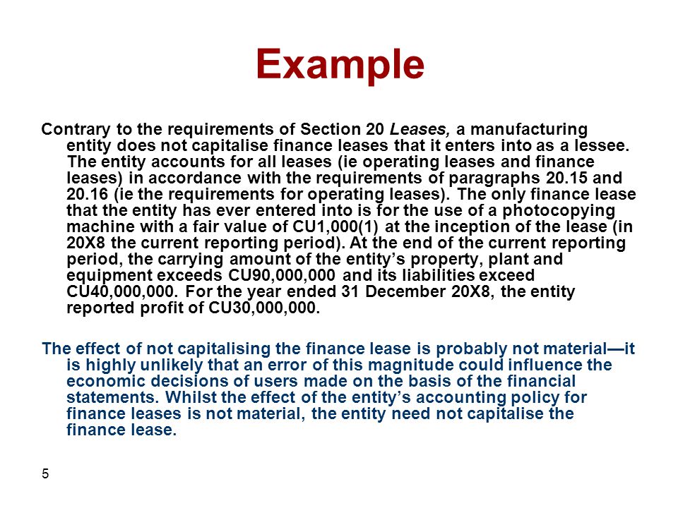 1 accounting policies estimates and errors 2 scope of this section