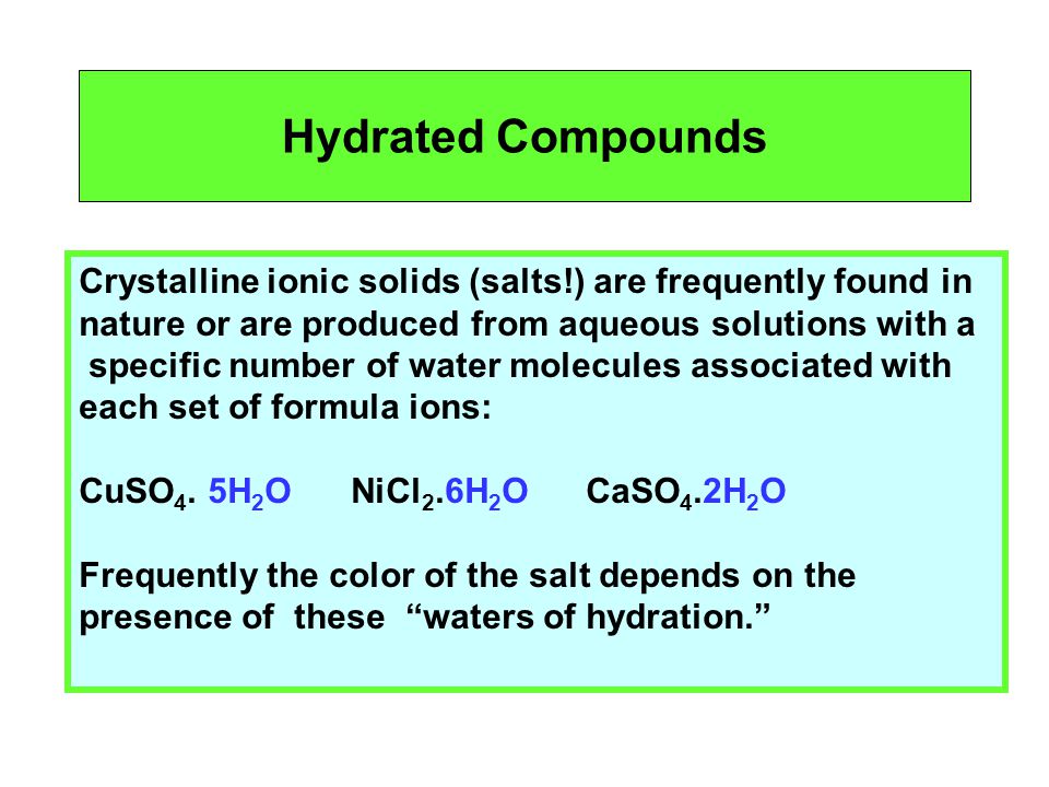 chemical equation balancer with hydrates