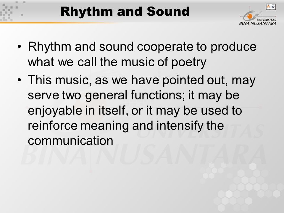 Meaning rhythm Rhythm