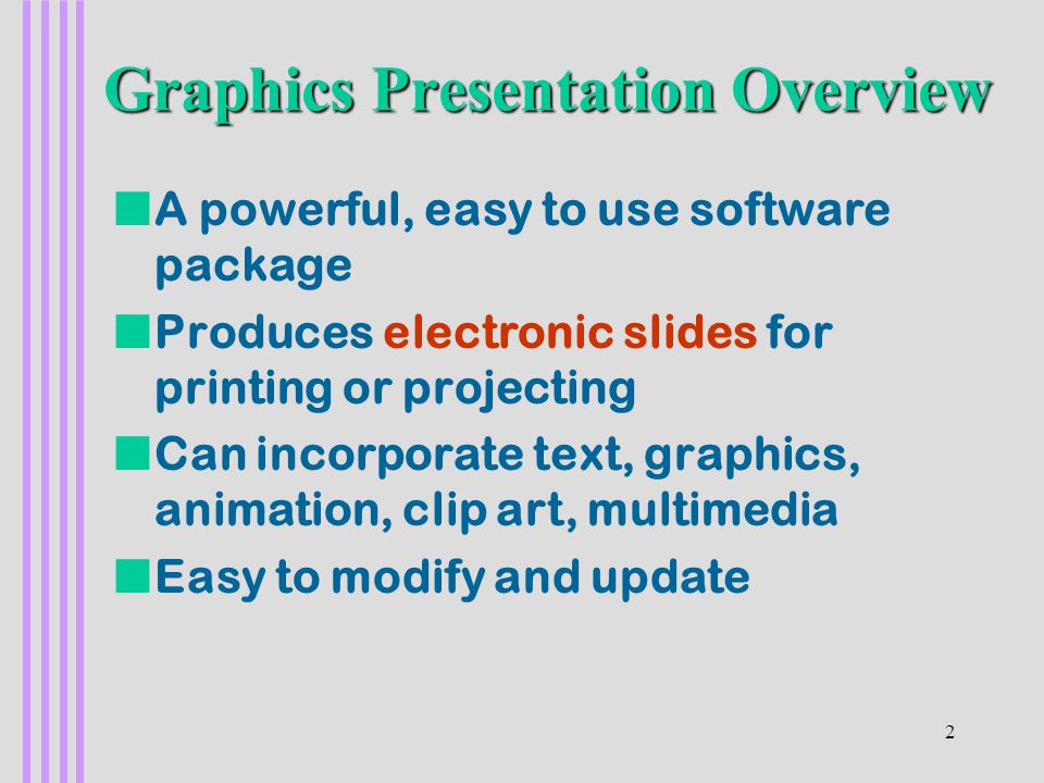 1 1 powerpoint part i 2 na powerful easy to use software package