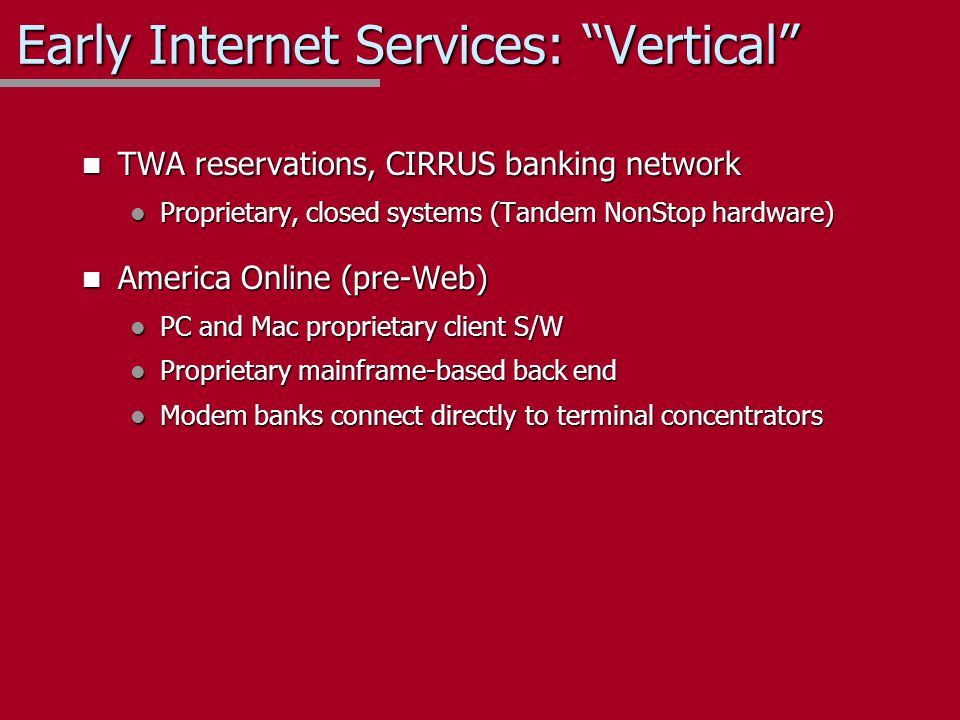 the horizontal internet cs241 internet services armando fox ppt