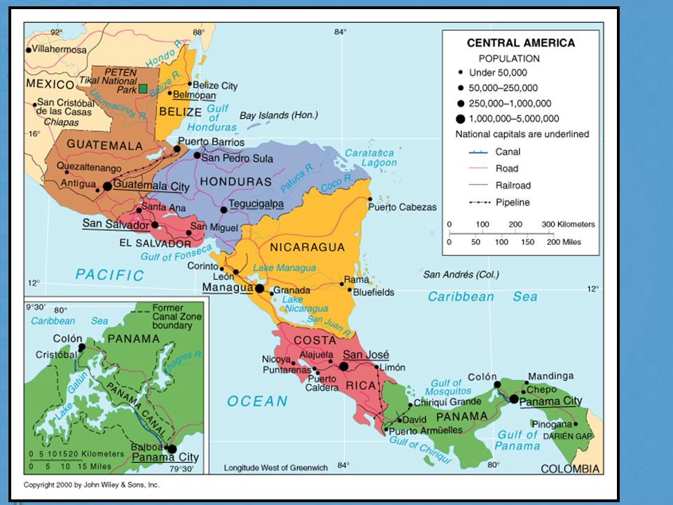 Государственный язык центральной америки. Политическая карта центральной Америки. Карта центральной Америки со странами. Центральная Америка карта со странами и столицами. Государства центральной Америки на карте.