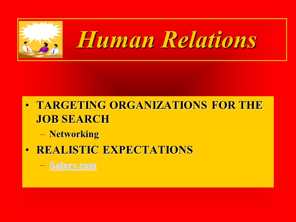 the job search getting the job you want human relations ppt download salary com