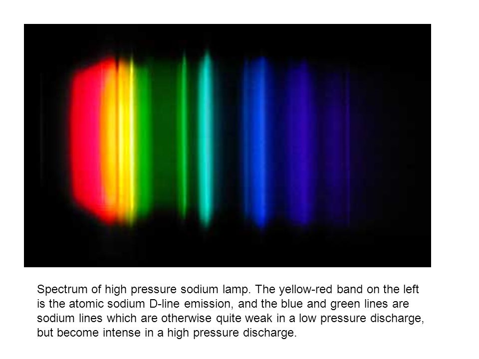 Low Pressure Sodium LPS lamps are more closely related to fluorescent than  High Intensity Discharge lamps, since they have a low–pressure, low–intensity.  - ppt download