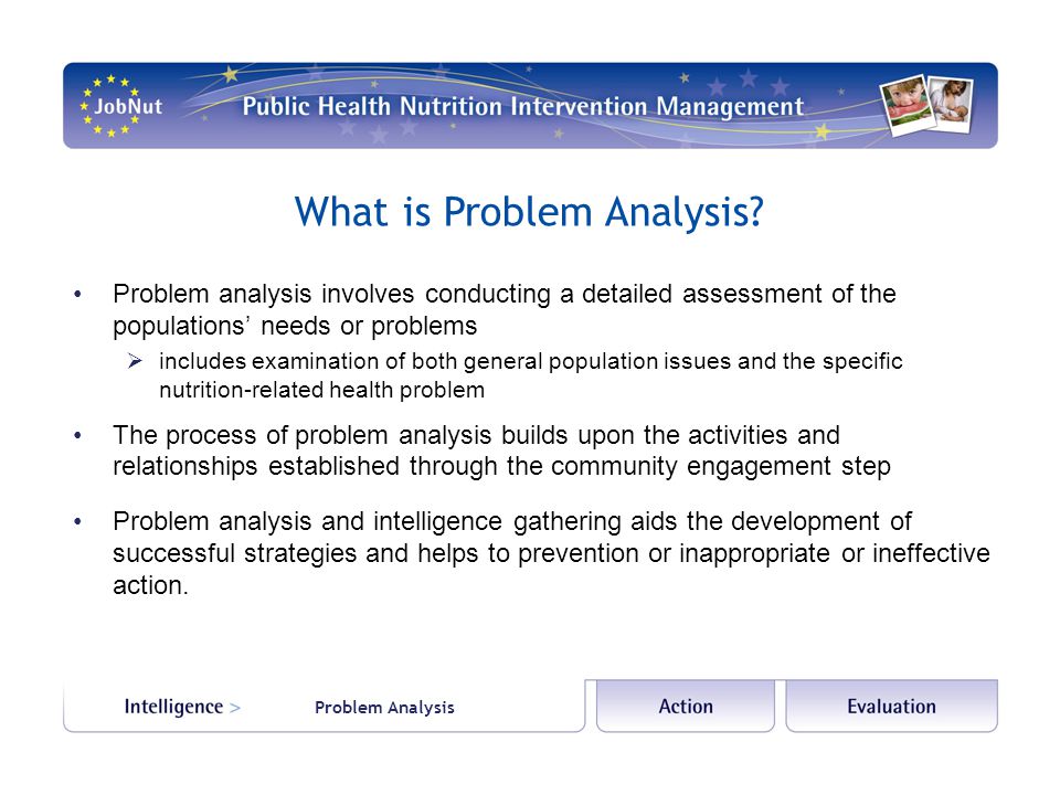 What is Problem Analysis.