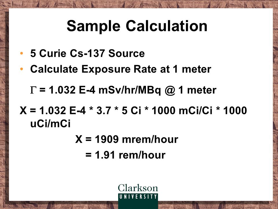 Refresher Training For Users Of Radiation Producing Devices Elayna Mellas Radiation Safety Officer Environmental Health Safety Manager Clarkson University Ppt Download Refresher Training For Users Of Radiation Producing Devices Elayna Mellas Radiation Safety Officer Environmental Health Safety Manager Clarkson University Ppt Download