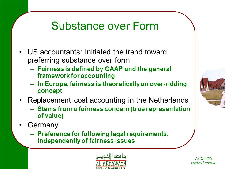 Acc4305 Michel Leseure Major International Differences In Financial Reporting Chapter 3 Acc Ppt Download Acc4305 Michel Leseure Major International Differences In Financial Reporting Chapter 3 Acc Ppt Download
