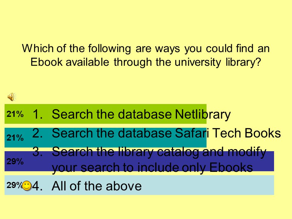 What section of the library web site would you use if you wanted to find a journal article for which you already had a title and other information.