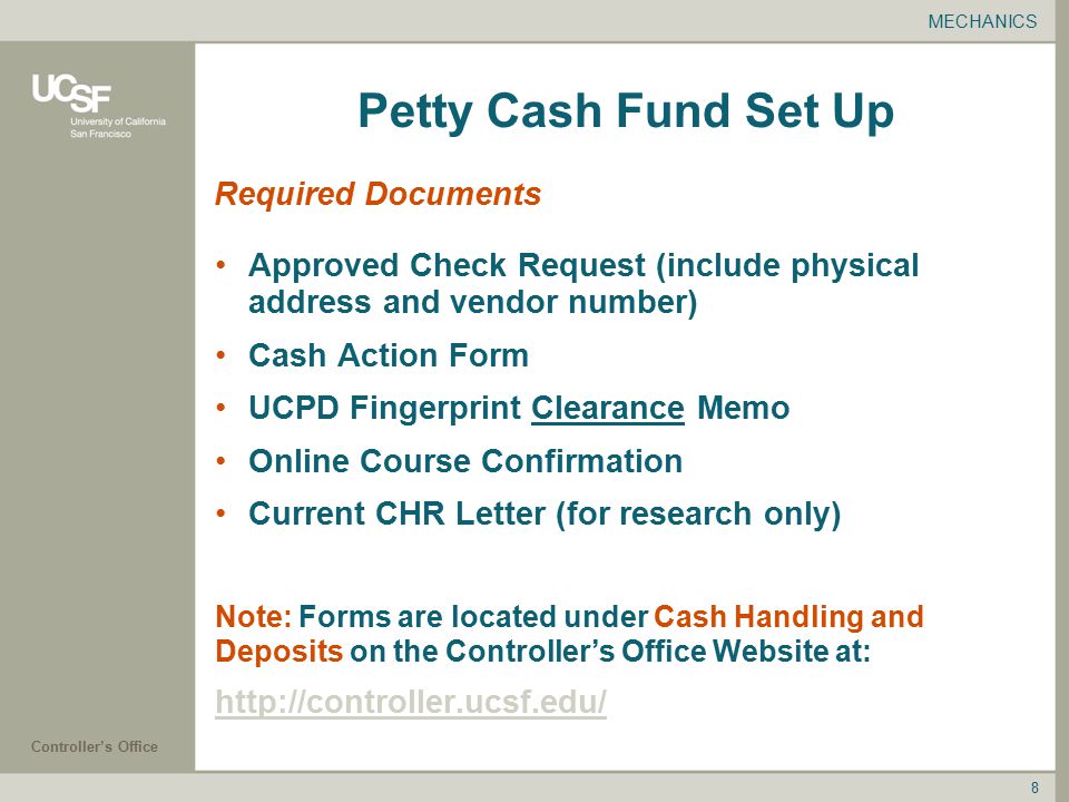 petty cash custodian workshop research and department petty cash cash forms