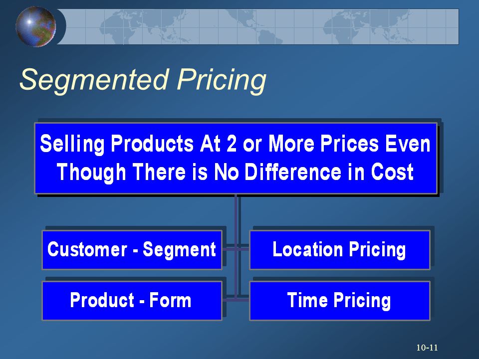 10-11 Segmented Pricing