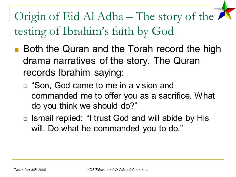 Eid Al Adha The Festival Of Sacrifice Its Meaning In Tawhid By Dr Akram Bou Ghannam Main Reference Ads Cora Paper On Eid Al Adha The Festival Of Ppt Download Eid Al Adha The Festival Of Sacrifice Its Meaning In Tawhid By Dr Akram Bou Ghannam Main Reference Ads Cora Paper On Eid Al Adha The Festival Of Ppt Download