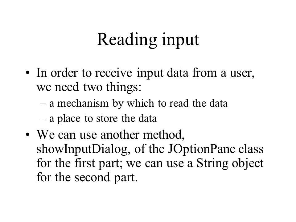 Programming with Java standard classes. Java API Application ...