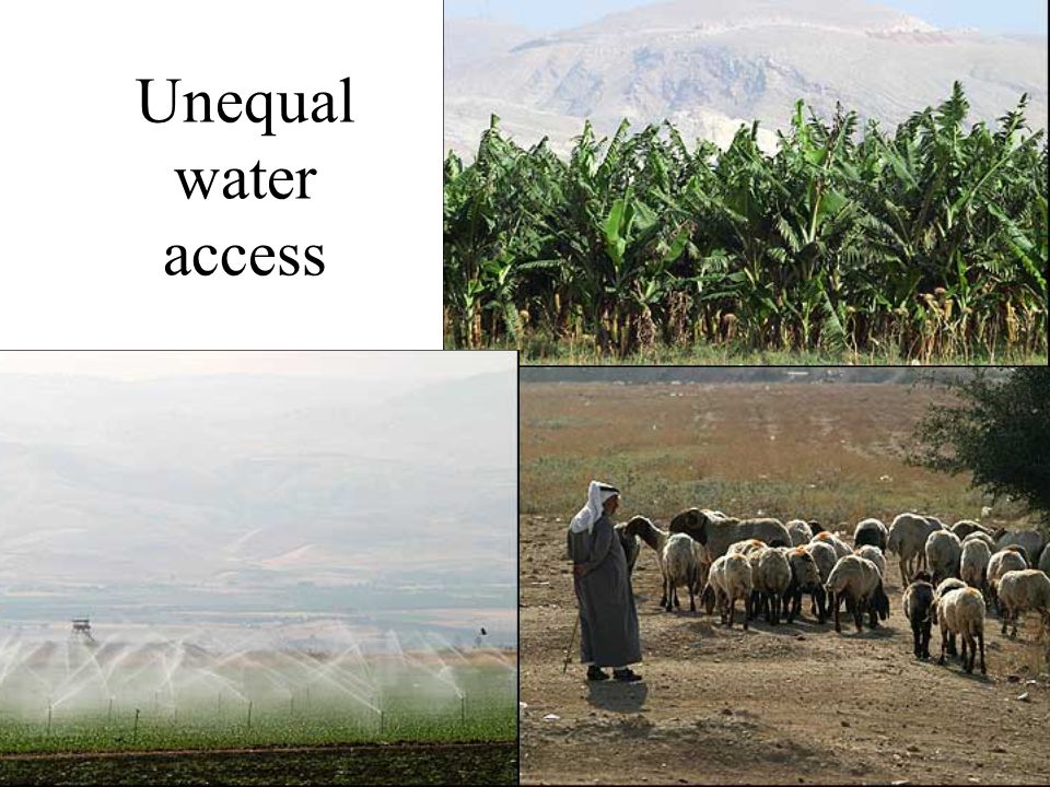 Unequal water access
