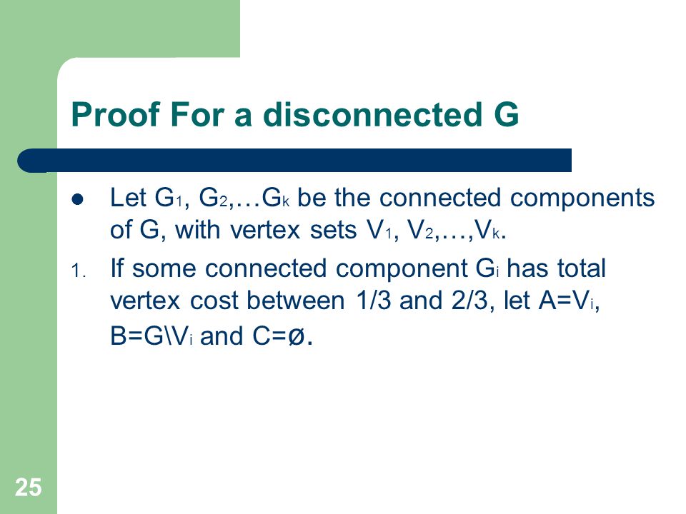1 Separator Theorems For Planar Graphs Presented By Shira Zucker Ppt Download 1 Separator Theorems For Planar Graphs Presented By Shira Zucker Ppt Download