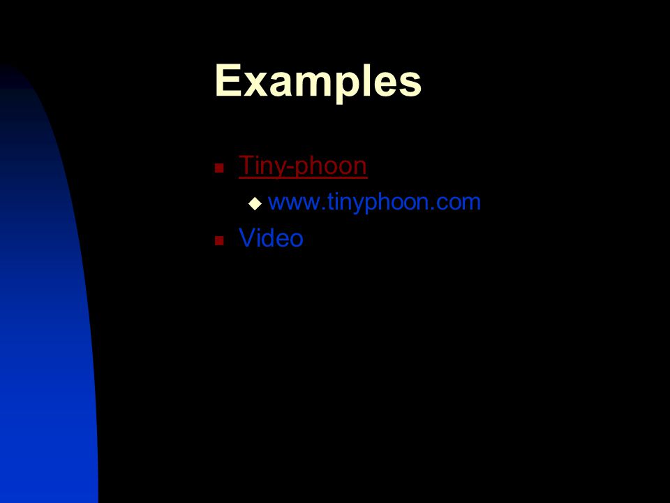 Examples Tiny-phoon    Video
