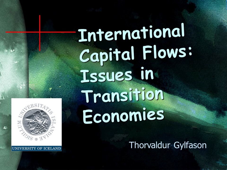 International Capital Flows: Issues in Transition Economies Thorvaldur Gylfason