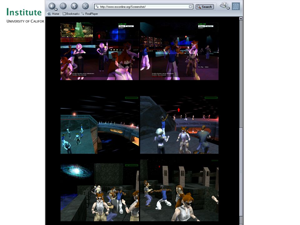 Example of F/OSS technology transfer that enabled creation of new kind of application (e.g., online virtual dancing)