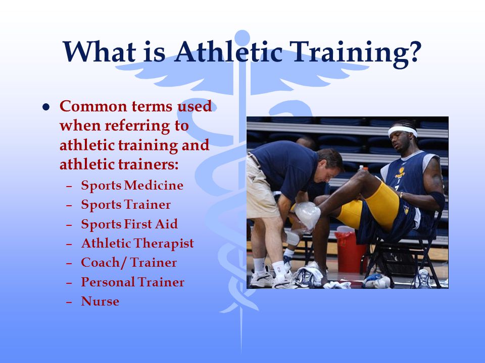 What is Athletic Training.