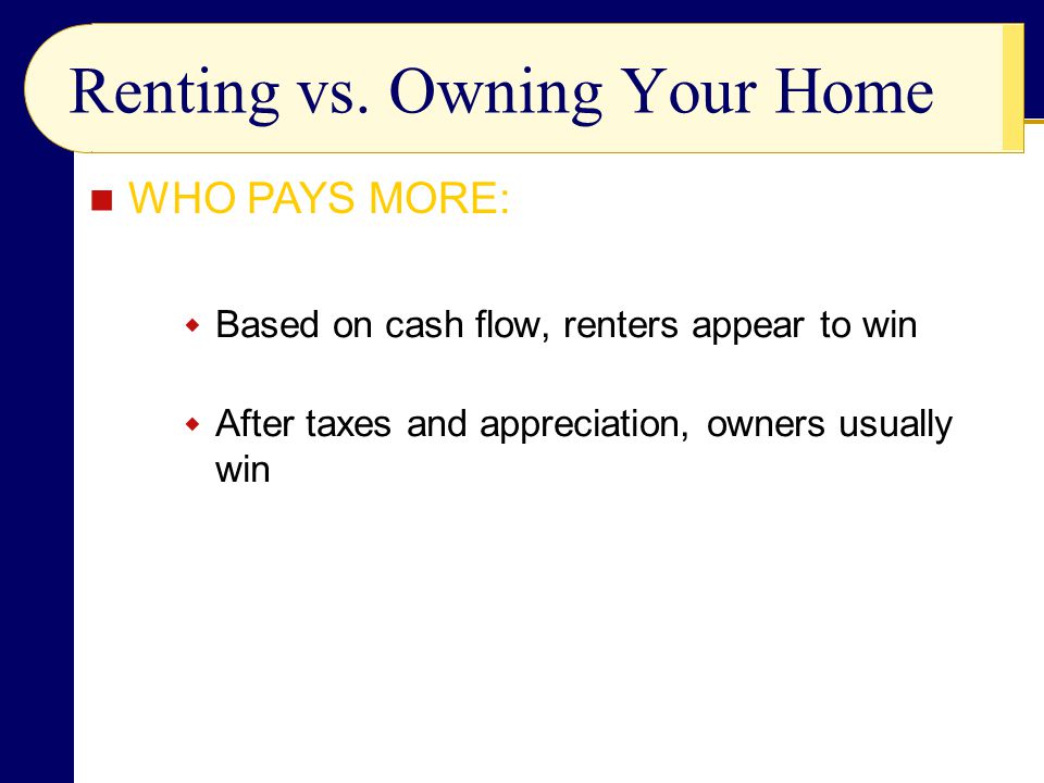 Renting vs.