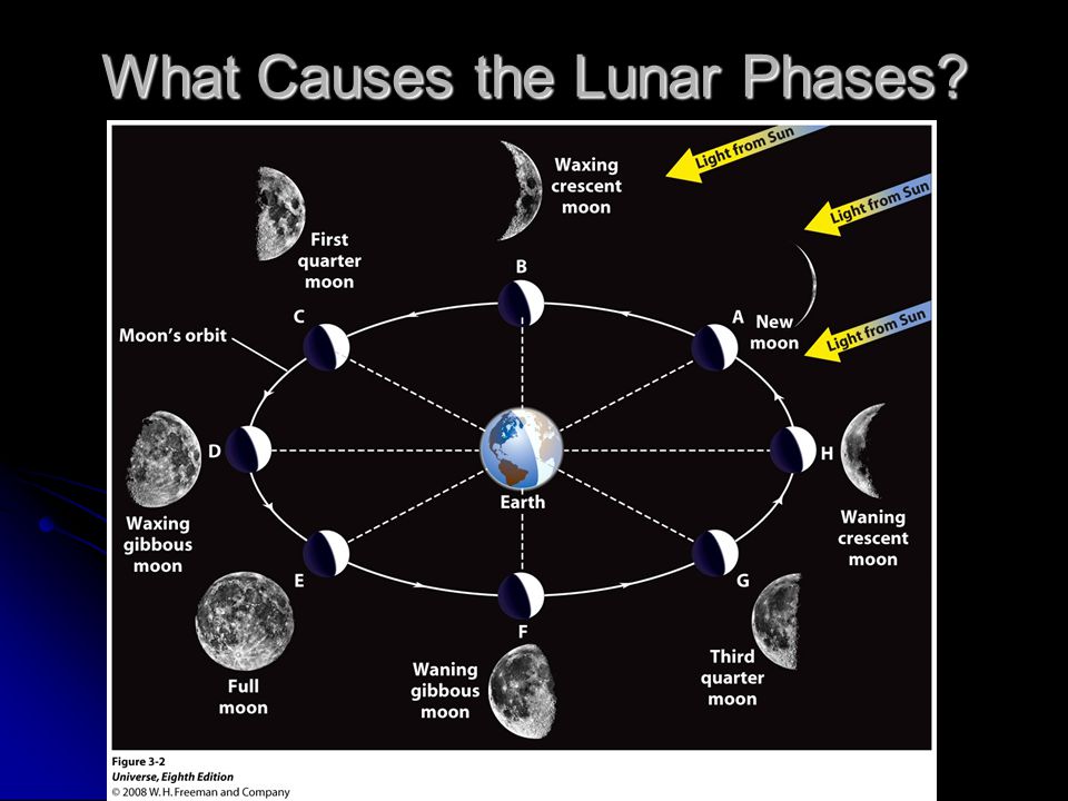 What Causes the Lunar Phases
