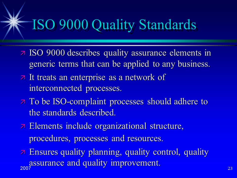 quality control measures a business should adhere to