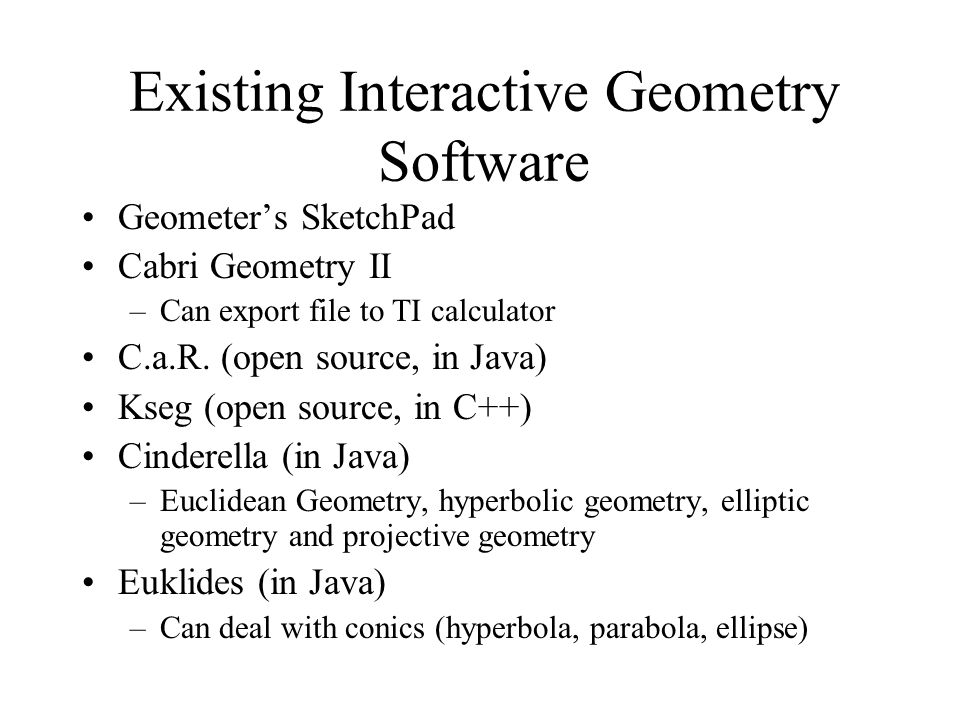 Geosvg An Interactive Geometry Authoring Tool Existing - 