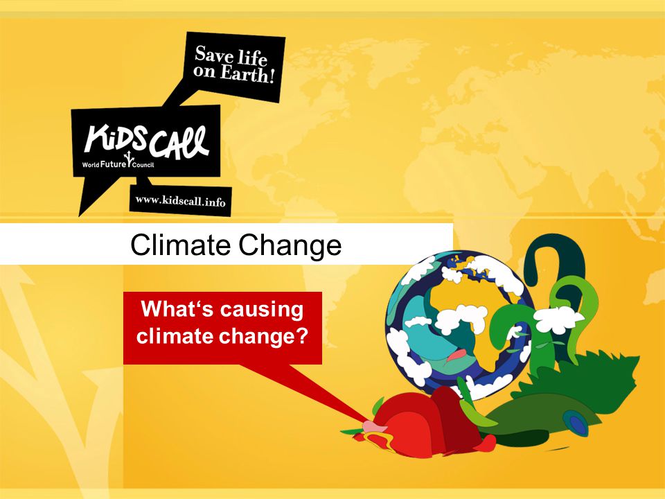 Climate Change What‘s causing climate change